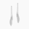 Histoire d'Or Boucles D'oreilles Pendantes Euriell Argent Blanc* Boucles D'Oreilles|Boucles D'Oreilles Fantaisie