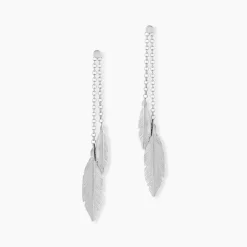 Histoire d'Or Boucles D'oreilles Pendantes Euriell Argent Blanc* Boucles D'Oreilles|Boucles D'Oreilles Fantaisie