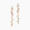 Histoire d'Or Boucles D'oreilles Pendantes Ellyn Argent Rose Oxyde De Zirconium* Boucles D'Oreilles|Boucles D'Oreilles Fantaisie