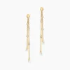 Best Histoire d'Or Boucles D'Oreilles Pendantes Jacaline Or Jaune Perle De Culture Oxyde De Zirconium
