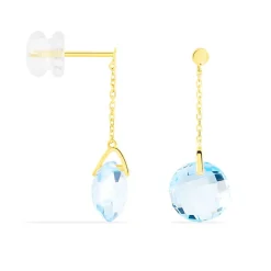 Histoire d'Or Boucles D'oreilles Pendantes Ludmille Or Jaune Topaze* Boucles D'Oreilles|Boucles D'Oreilles Pendantes