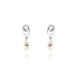 Histoire d'Or Boucles D'oreilles Pendantes Anilie Argent Blanc Perle D'imitation* Boucles D'Oreilles|Boucles D'Oreilles Fantaisie