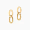 New Histoire d'Or Boucles D'Oreilles Pendantes Jovane Or Jaune