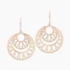 Histoire d'Or Boucles D'oreilles Pendantes Slorane Argent Rose* Boucles D'Oreilles|Boucles D'Oreilles Fantaisie