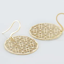 Histoire d'Or Boucles D'oreilles Pendantes Caterina Or Jaune* Boucles D'Oreilles|Boucles D'Oreilles Pendantes