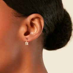 Histoire d'Or Boucles D'Oreilles Pendantes Odhran Or Jaune Oxyde De Zirconium* Boucles D'Oreilles|Boucles D'Oreilles Pendantes