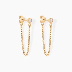Histoire d'Or Boucles D'oreilles Pendantes Plaqué Or Lienard Oxydes De Zirconium* Boucles D'Oreilles|Boucles D'Oreilles Fantaisie