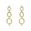 Online Histoire d'Or Boucles D'oreilles Pendantes Abban Or Jaune Diamant