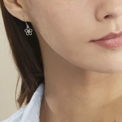 Histoire d'Or Boucles D'oreilles Pendantes Lucrezia Argent Blanc* Boucles D'Oreilles|Boucles D'Oreilles Fantaisie