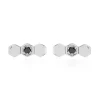Discount Histoire d'Or Boucles D'oreilles Pendantes Ondina Argent Blanc Oxyde De Zirconium