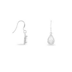 Histoire d'Or Boucles D'oreilles Pendantes Perce-neige Argent  Oxyde De Zirconium* Boucles D'Oreilles|Boucles D'Oreilles Fantaisie