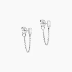 Histoire d'Or Boucles D'Oreilles Pendantes Manuelita Argent Blanc Oxyde De Zirconium* Boucles D'Oreilles|Boucles D'Oreilles Fantaisie