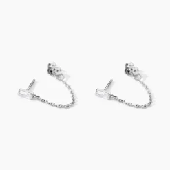 Histoire d'Or Boucles D'Oreilles Pendantes Manuelita Argent Blanc Oxyde De Zirconium* Boucles D'Oreilles|Boucles D'Oreilles Fantaisie