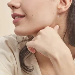 Clearance Histoire d'Or Boucles D'oreilles Pendantes Goutte Or Jaune Amethyste