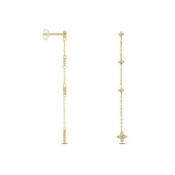 Histoire d'Or Boucles D'oreilles Pendantes Ziha Plaqué Or Jaune Oxyde De Zirconium* Boucles D'Oreilles|Boucles D'Oreilles Fantaisie