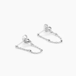 Histoire d'Or Boucles D'oreilles Pendantes Leent Argent Blanc* Boucles D'Oreilles|Boucles D'Oreilles Fantaisie