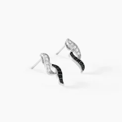 Histoire d'Or Boucles D'oreilles Pendantes Sylvie Argent Blanc Oxyde De Zirconium* Boucles D'Oreilles|Boucles D'Oreilles Fantaisie