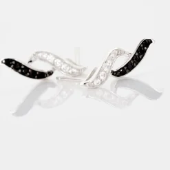 Histoire d'Or Boucles D'oreilles Pendantes Sylvie Argent Blanc Oxyde De Zirconium* Boucles D'Oreilles|Boucles D'Oreilles Fantaisie