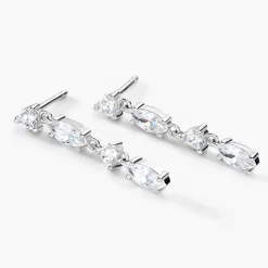 Histoire d'Or Boucles D'oreilles Pendantes Argent Blanc Shiny Nights Oxyde* Boucles D'Oreilles|Boucles D'Oreilles Fantaisie