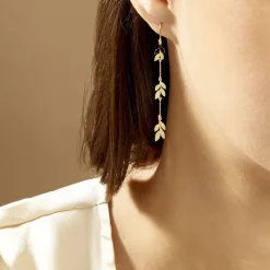 Histoire d'Or Boucles D'oreilles Pendantes Edinna Or Jaune* Boucles D'Oreilles|Boucles D'Oreilles Pendantes