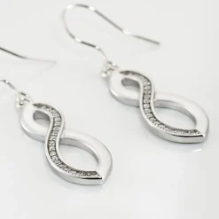 Histoire d'Or Boucles D'oreilles Pendantes Odile Argent Blanc Oxyde De Zirconium* Boucles D'Oreilles|Boucles D'Oreilles Fantaisie