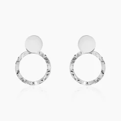 Histoire d'Or Boucles D'oreilles Pendantes Merrilie Argent Blanc* Boucles D'Oreilles|Boucles D'Oreilles Fantaisie