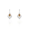Histoire d'Or Boucles D'oreilles Pendantes Doralyn Argent Blanc Ambre* Boucles D'Oreilles|Boucles D'Oreilles Fantaisie