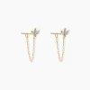 Discount Histoire d'Or Boucles D'oreilles Pendantes Gianpaolo Or Jaune Diamant