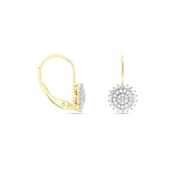 Histoire d'Or Boucles D'oreilles Pendantes Veronick Or Jaune Diamant* Boucles D'Oreilles|Boucles D'Oreilles Pendantes