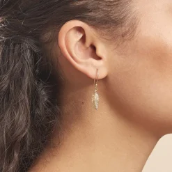 Histoire d'Or Boucles D'oreilles Pendantes Hanae Plaqué Or Jaune* Boucles D'Oreilles|Boucles D'Oreilles Fantaisie