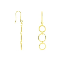 Histoire d'Or Boucles D'oreilles Pendantes Or Jaune Isabela* Boucles D'Oreilles|Boucles D'Oreilles Pendantes