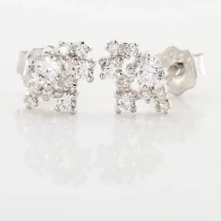 Histoire d'Or Boucles D'oreilles Pendantes Amissa Argent Blanc Oxyde De Zirconium* Boucles D'Oreilles|Boucles D'Oreilles Fantaisie