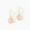 Histoire d'Or Boucles D'oreilles Pendantes Cleomela Coeur Or Jaune Nacre* Boucles D'Oreilles|Boucles D'Oreilles Pendantes