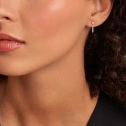 New Histoire d'Or Boucles D'oreilles Pendantes Barakat Or Jaune Oxyde De Zirconium