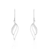 Sale Histoire d'Or Boucles D'oreilles Pendantes Argent Blanc Prudent