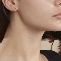 Best Histoire d'Or Boucles D'oreilles Pendantes Assiba Or Jaune