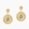 Histoire d'Or Boucles D'oreilles Pendantes Hugolin Plaqué Or Aventurine* Boucles D'Oreilles|Boucles D'Oreilles Fantaisie