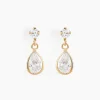 Histoire d'Or Boucles D'oreilles Pendantes Lika Or Jaune Oxyde De Zirconium* Boucles D'Oreilles|Boucles D'Oreilles Pendantes