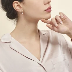 Histoire d'Or Boucles D'oreilles Pendantes Louise-marie Or Jaune Perle De Culture* Boucles D'Oreilles|Boucles D'Oreilles Pendantes