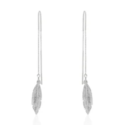 Histoire d'Or Boucles D'oreilles Pendantes Euriell Argent Blanc* Boucles D'Oreilles|Boucles D'Oreilles Fantaisie