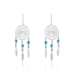 Histoire d'Or Boucles D'oreilles Pendantes Anoki Argent Blanc* Boucles D'Oreilles|Boucles D'Oreilles Fantaisie