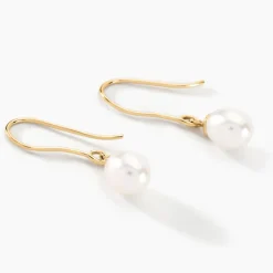 Histoire d'Or Boucles D'oreilles Pendantes Baroque Or Jaune Perle De Culture* Boucles D'Oreilles|Boucles D'Oreilles Pendantes