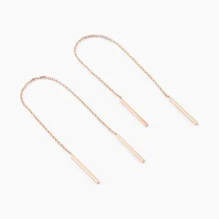 Histoire d'Or Boucles D'oreilles Pendantes Pink Or Rose* Boucles D'Oreilles|Boucles D'Oreilles Pendantes