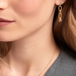 Histoire d'Or Boucles D'oreilles Pendantes Linkora Or Jaune* Boucles D'Oreilles|Boucles D'Oreilles Pendantes