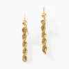 Best Histoire d'Or Boucles D'oreilles Pendantes Debbi Or Jaune