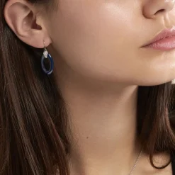 Histoire d'Or Boucles D'oreilles Pendantes Peer Argent Blanc Oxyde De Zirconium* Boucles D'Oreilles|Boucles D'Oreilles Fantaisie