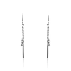 Histoire d'Or Boucles D'oreilles Pendantes Eucleia Argent Blanc* Boucles D'Oreilles|Boucles D'Oreilles Fantaisie