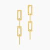 Histoire d'Or Boucles D'oreilles Pendantes Gracen Acier Jaune* Boucles D'Oreilles|Boucles D'Oreilles Fantaisie