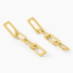 Histoire d'Or Boucles D'oreilles Pendantes Gracen Acier Jaune* Boucles D'Oreilles|Boucles D'Oreilles Fantaisie