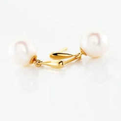 Histoire d'Or Boucles D'oreilles Pendantes Sibylle Or Jaune Perle De Culture* Boucles D'Oreilles|Boucles D'Oreilles Pendantes
